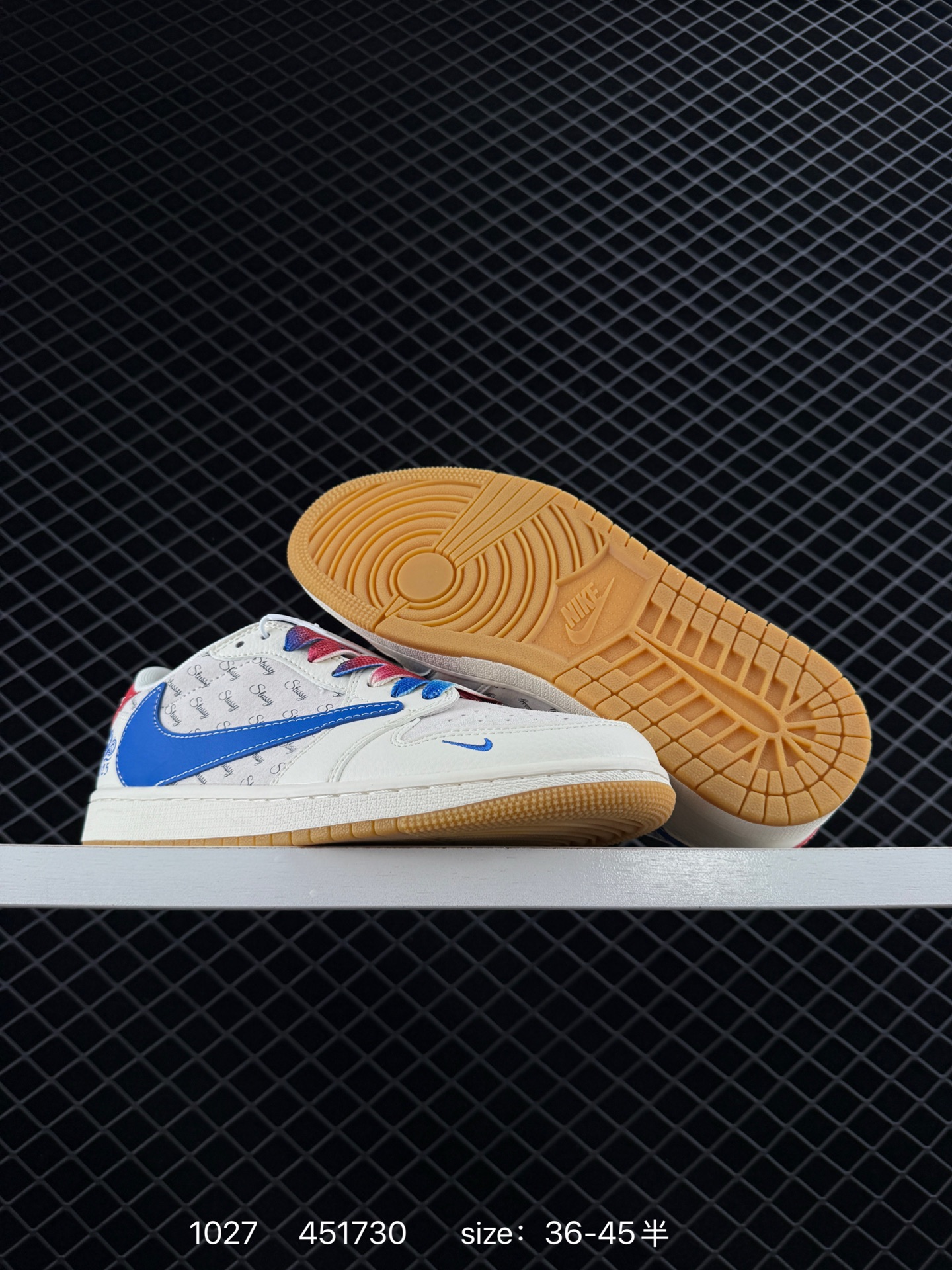 Fragment x Travis Scott x LV Air Jordan 1 Low